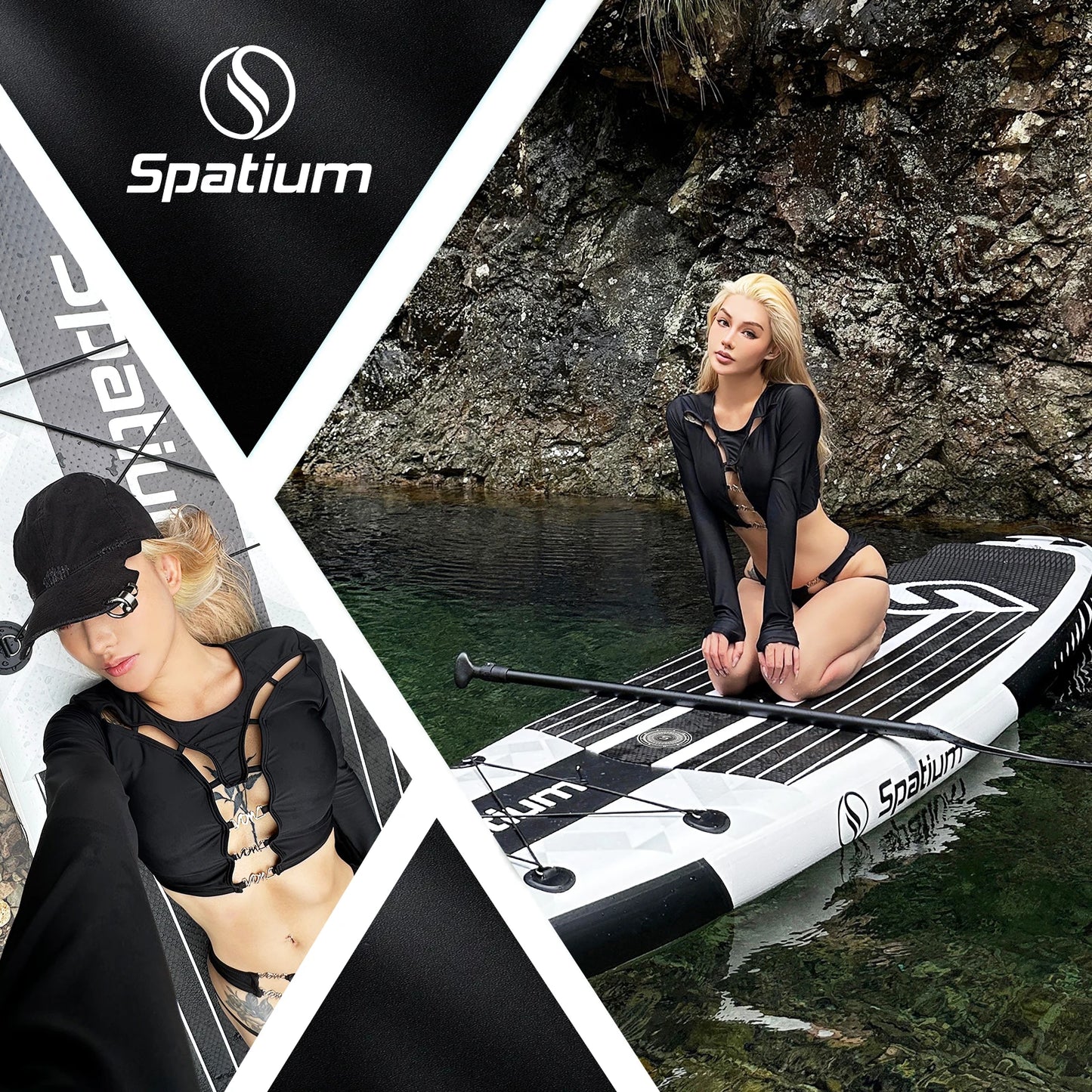 Spatium Durable Outdoor Stand up Paddle Board Inflatable Accessories High Quality Inflatable Paddle Board for Sale