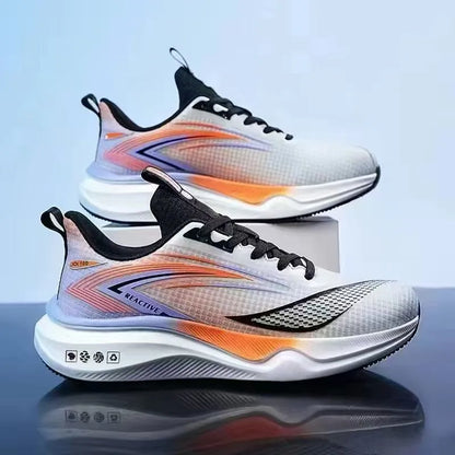 New Men's Breathable Mesh Sports Shoes Thick Sole Sports Shoes Men's Casual Running Shoes