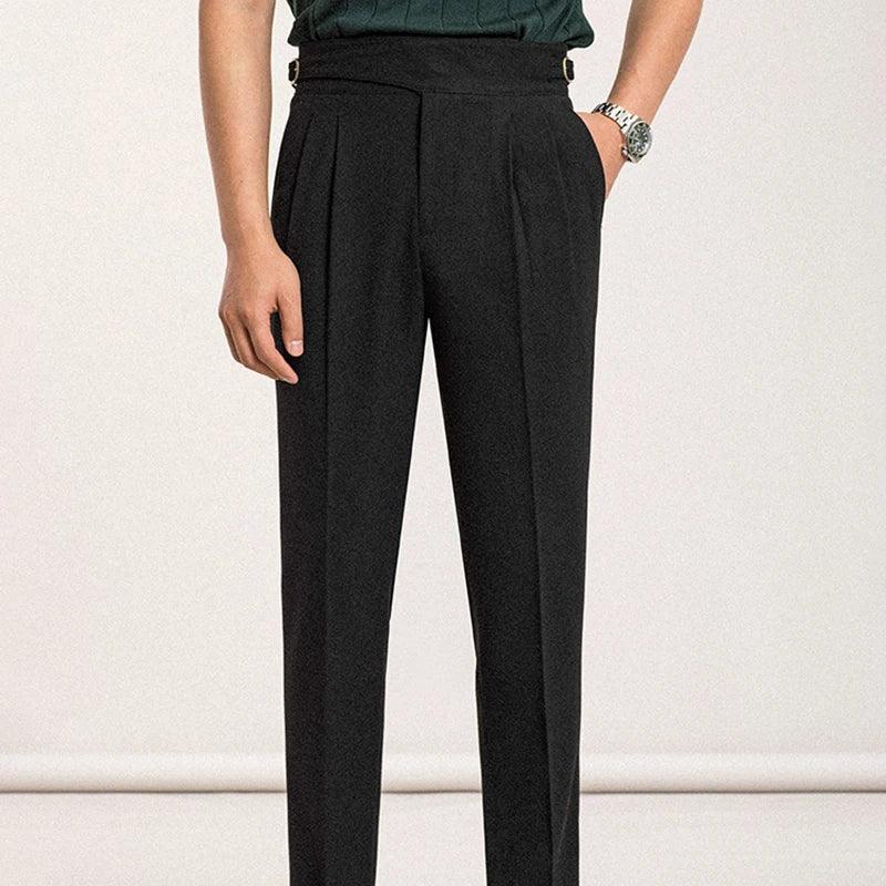 Wholesale Direct Sales Men's Business Trousers Casual Pants Straight Suit Pants Trousers for Man