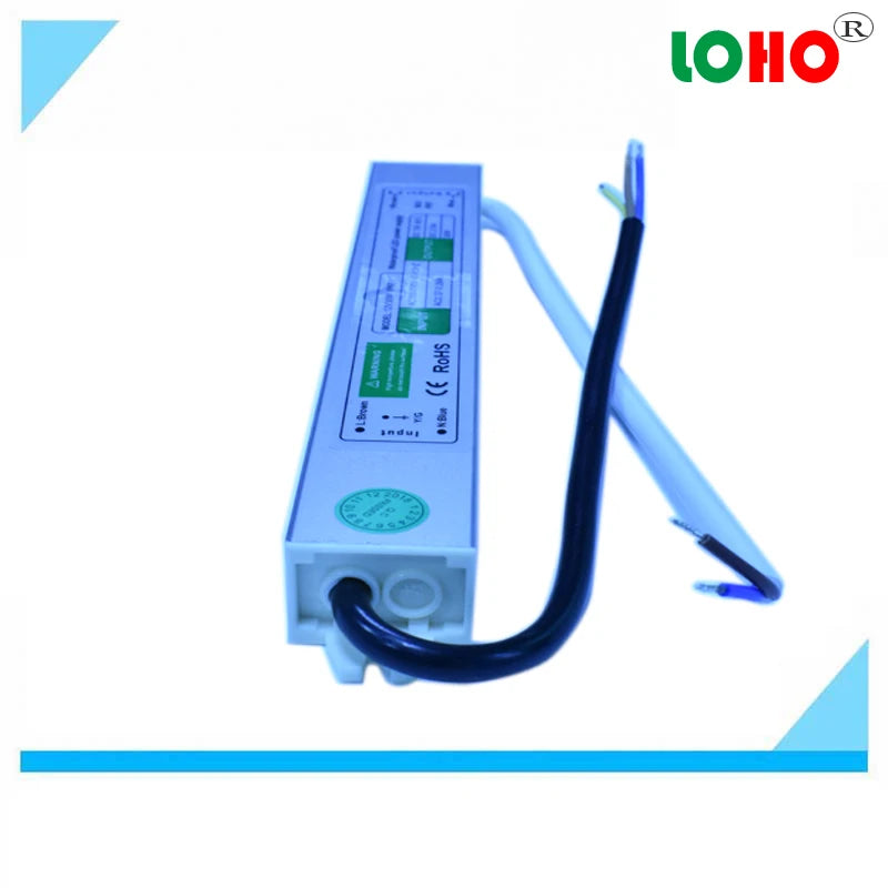 IP67 Input 115-260VAC Output DC12V 24V 36W Waterproof Switching High Efficiency Industrial Power Supply for LED Lighting