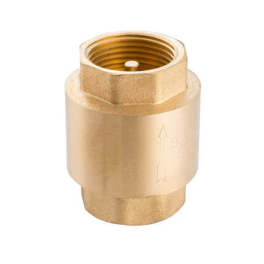 DN15 Forged Brass Vertical Check Valve NPT Thread Non Return Valve for Water Use Price List by PDG ibma