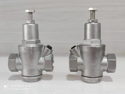 CF8 Stainless Steel 304 Adjustable Pressure Reducing Valve Relief Valve for Branch Pipeline Use by PDG ibma