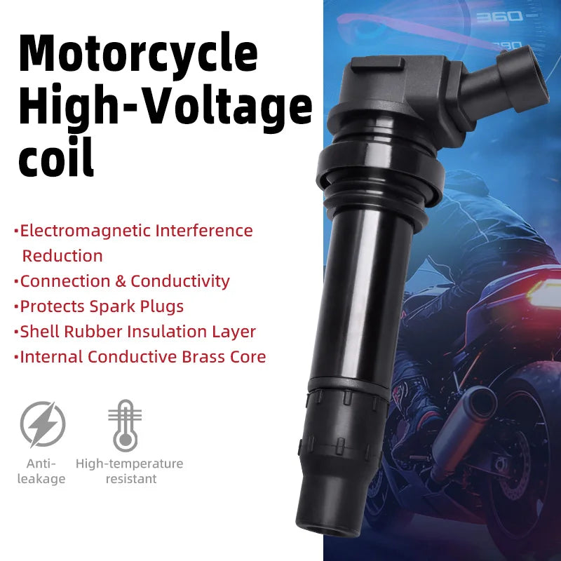 Motor High-Voltage Coil Ignition Coil High Voltage Pack for KOVE Moto ZF500GY-A ZF525X 332600-P200-00000