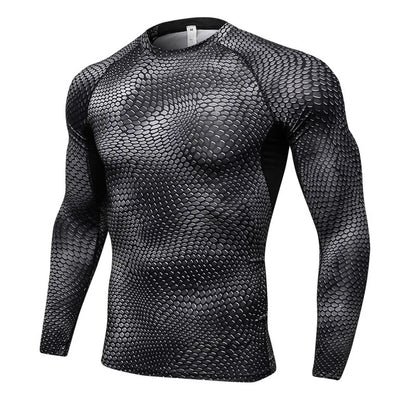 Men's Thermal Underwear Set MMA Tactics Leggings Solid Color Costume Compress Fitness Long Johns Men Winter Brands  Men