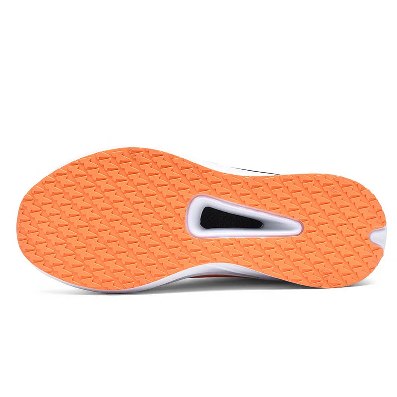Premium Breathable Mesh Running Shoes Lightweight Carbon Fiber High-Traction Outsole US 13/ EU 47-48 Winter Anti-Slip Foam