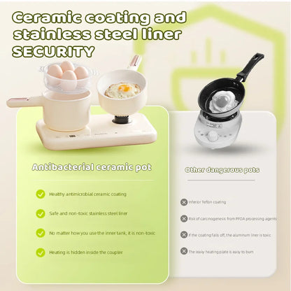 High Quality Kids Kitchenware Pretend Play Set Real Cooking Ceramic Coating Electric Induction Kitchen for Household Use