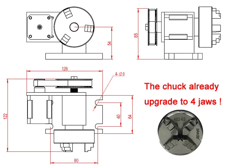 3 Axis CNC Router 3040L  Metal Frame Linear Guideway PCB Milling Machine Nema23 Stepper Motor for Wood Metal Engraving Carving