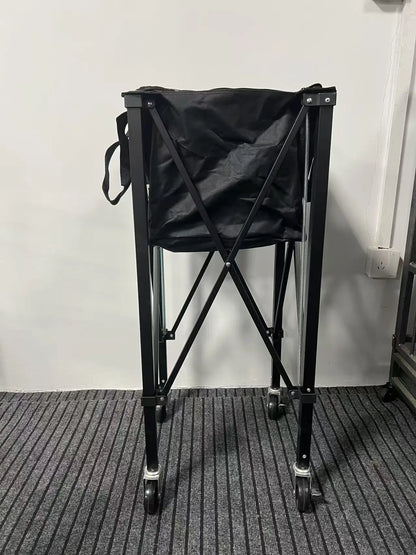 Portable Tennis Ball Cart Bag Premium Practice Hopper Pickleball Lightweight Easy Bag Removal Pickleball Cart Bag