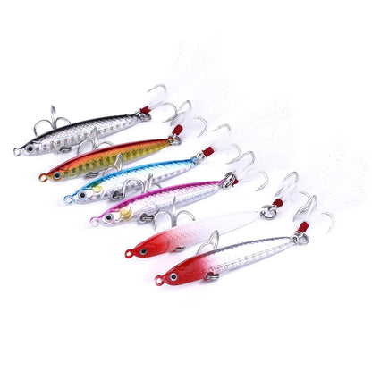 Wholesale Newup 8.2CM 42G Artificial Bait Hard Lead Slow Metal Jig Fishing Lure with 3D Eyes for Wholesale