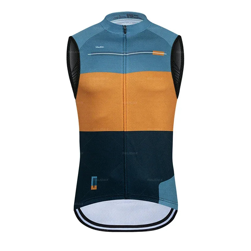 2023 Autumn Cycling Clothing Sleeveless Cycling Vest Mtb Sports Team Bicycle Jerseys Ultralight Jackets Unisex Cycling Clothes