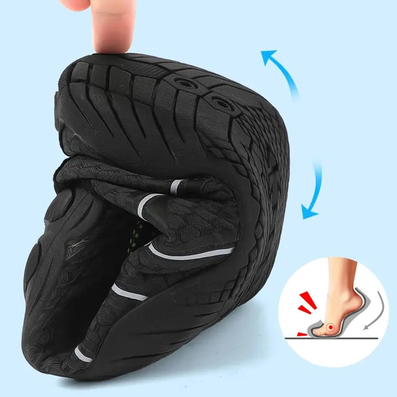 Outdoor Sport Sandals Quick Dry Non Slip Rubber Athletic Sport Kayaking Boating Hiking Surfing Casual Walking Beach Water Shoes