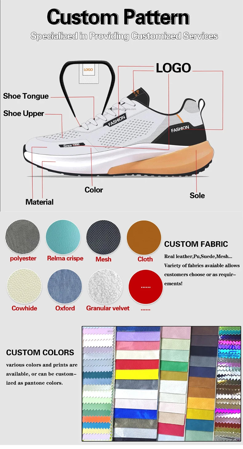 New Arrival Lightweight Slip-On Running Shoes for Couples Breathable Knit with Flexible Toe Air Cushion Cushioning Features