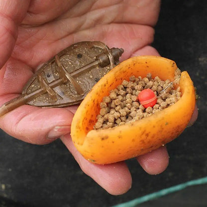 Selco TPE Material Green Orange Feeder Fishing Bait Cage Mould  Feeder Mold