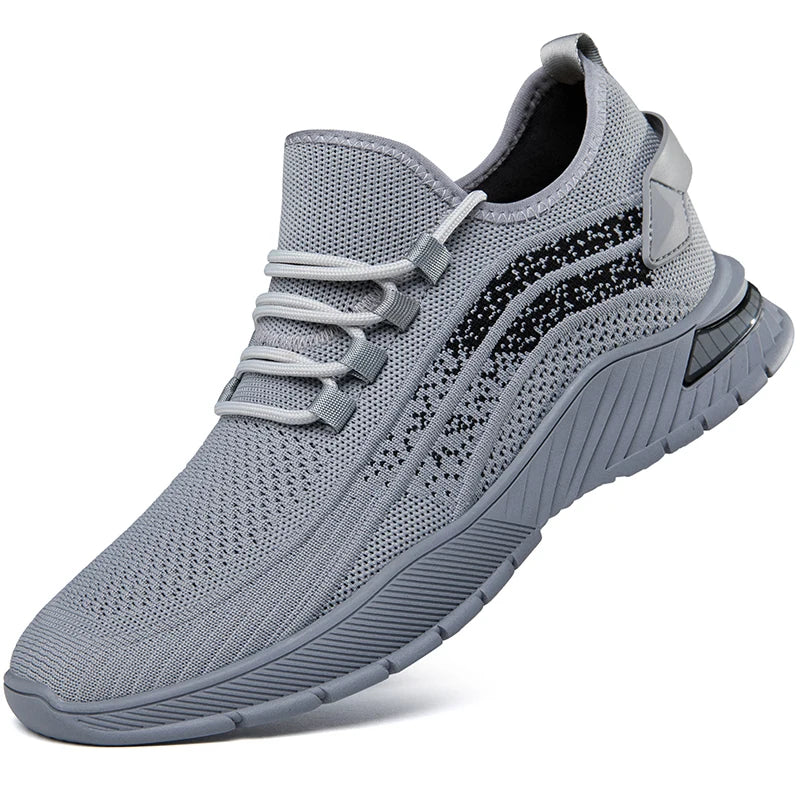 High Quality Fashionable Sports Leisure Shoes Breathable Flying Weave Soft Soled Outdoor Casual Shoes