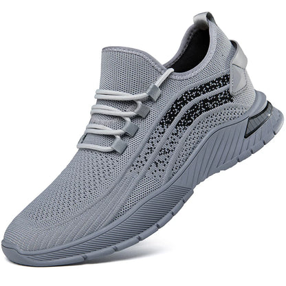 High Quality Fashionable Sports Leisure Shoes Breathable Flying Weave Soft Soled Outdoor Casual Shoes