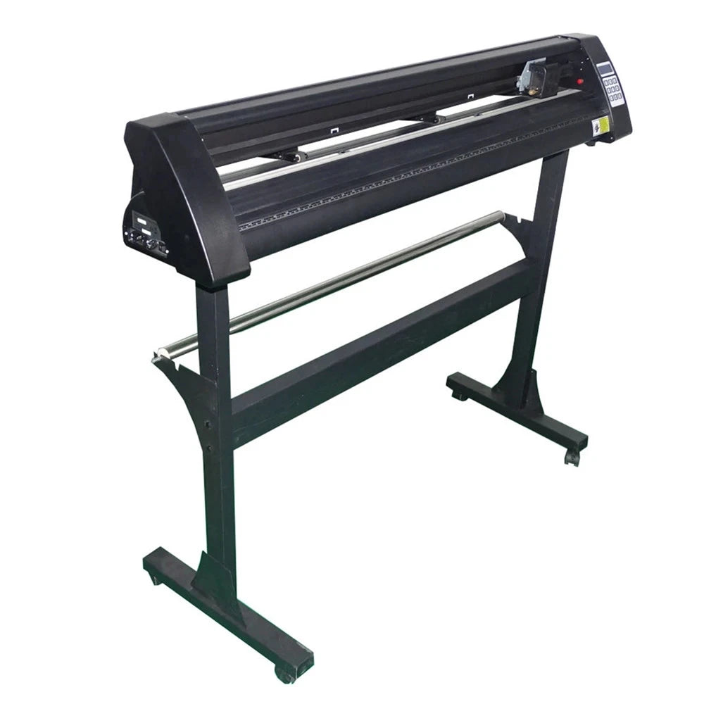 28Inch 720MM Max Paper Feed Printer Cutting Plotter Vinyl Cutter Machine with Computer Windows Software 3 Blades LCD Screen
