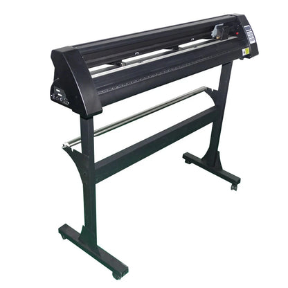 28Inch 720MM Max Paper Feed Printer Cutting Plotter Vinyl Cutter Machine with Computer Windows Software 3 Blades LCD Screen