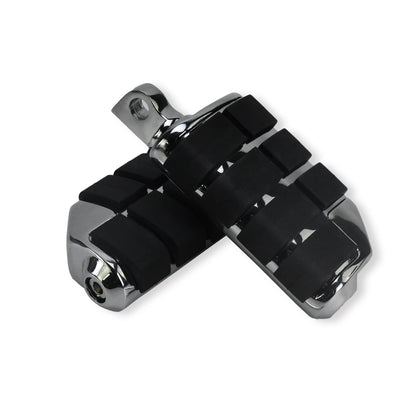 Universal Motorcycle Male Mount Foot Pegs 1.25" 32mm Footrest for Harley Sportster Touring Softail Dyna Suzuki
