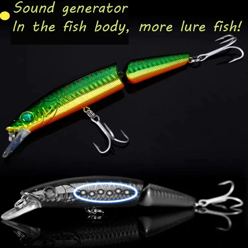 New Products 120mm 23g Multi Plastic Floating Minnow Long Casting Laser Pesca Fishing Lures