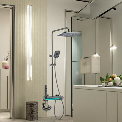 High Quality Single-Handle Bidet Faucet Rain Spray Pattern Chrome Polished Brass Body Ceramic Valve Core for Hotels Bath Showers
