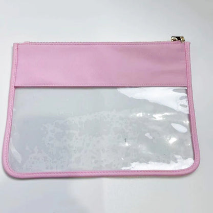 RTS Stock Nylon Girls Durable Colorful Simple School Bag Holder Storage Pouch Bag Gift Cute Marker Pen Classic Slim Pencil Case