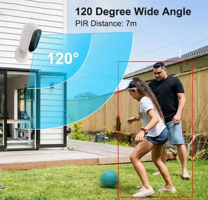 Best Selling 4MP Mini Smart Life Battery Camera HD Wireless Wifi CCTV with CMOS Sensor and Memory Card Data Storage Options
