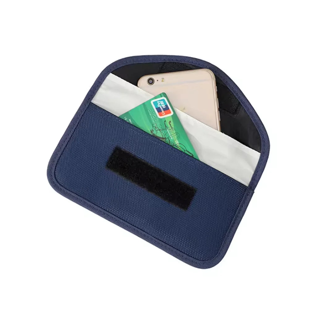 Custom Design GPS 5G Phone Protecting Shield Pouch for Smartphone Tracking Protection Pouch Anti-theft Phone protection Bag