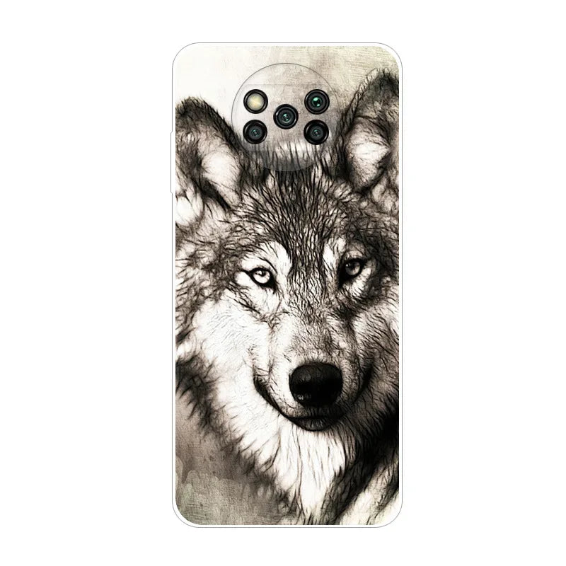 Phone Case For Poco X3 Pro Cover TPU Coque Cool Slim Clear Covers for Xiaomi Poco X3 NFC Case PocX3 X 3 Silicon Funda Cartoon