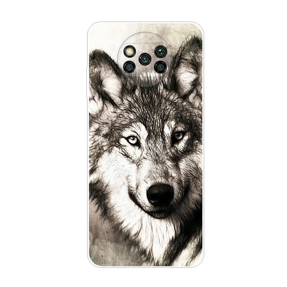 Phone Case For Poco X3 Pro Cover TPU Coque Cool Slim Clear Covers for Xiaomi Poco X3 NFC Case PocX3 X 3 Silicon Funda Cartoon
