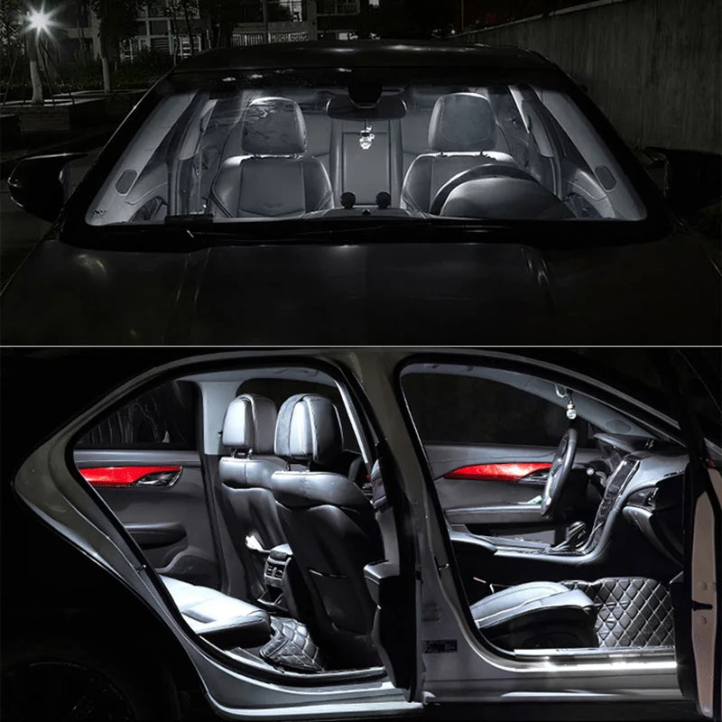 TPKE 14Pc For Chevrolet Chevy Suburban 1500 1990-1995 1996 1997 1998 1999 LED Interior Map Dome Light Kit Car Accessories Canbus