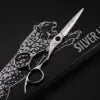 6.0 Inch New Fashion GM49-01 Professional Design Beauty Barber Scissors Flat Scissors Tooth Hair  Scissors HS-893