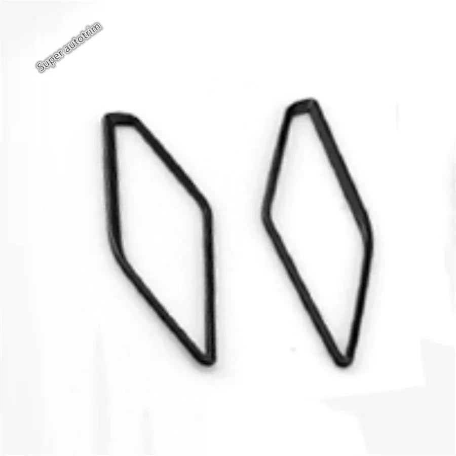 Center Control Gear Shift Panel Inner Door Armrest Handle Cover Trim Black Fit For VW Volkswagen Polo 2019 - 2023 Accessories