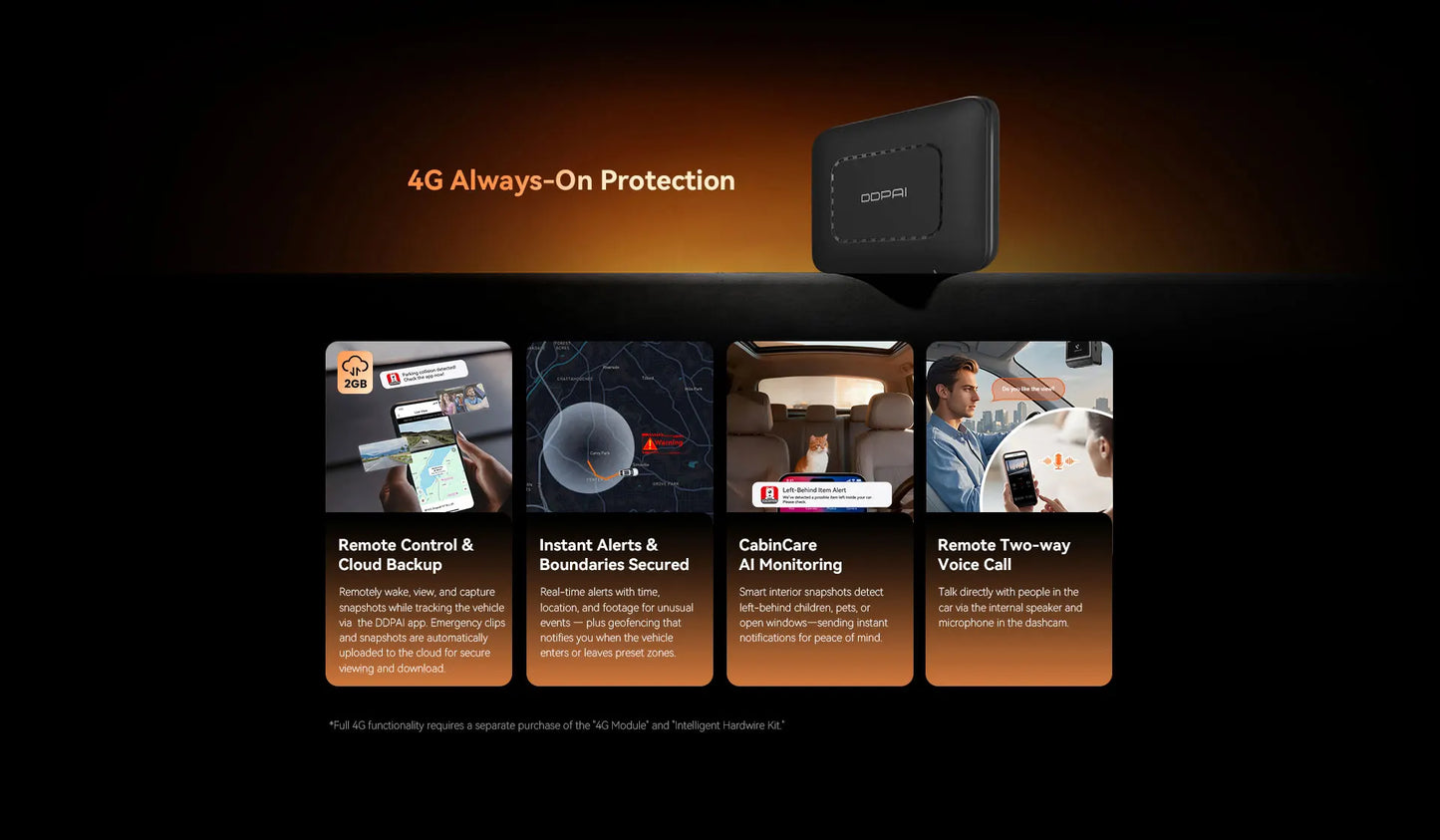 DDPAI Z90 Master/Z90 Pro /Z90  Series Flagship Dual Lens Triple Vision Car Dash Cam Video Recorder ADAS WDR Loop Recording Touch