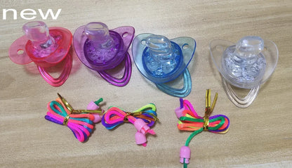 LED Glowing Pacifier for Parties for Diwali Ramadan Graduation Valentine's Day & Thanksgiving Celebrations