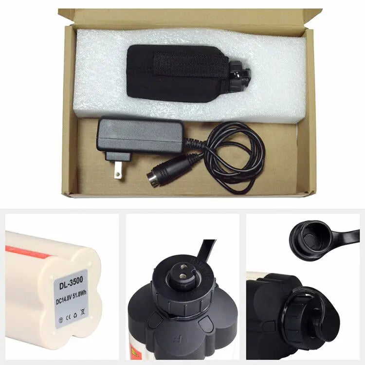 Charger and Li-ion Battery for Daiwa Shimano 14.8V 3500mAh Reel Batteries Battery for Reels