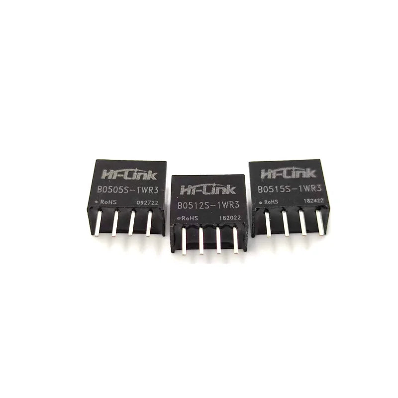 Hi-Link UL Certified DC DC Converter New Mini 1w 5v to 12v 84ma Single Output Isolated Switching Power Supply Module B0512S-1WR3