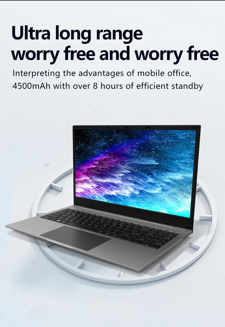 New Design 15.6'' Intel Notebook N5095 Win11 Laptop Computer China Factory Cheap Gaming Laptop Computers Laptops and Desktops