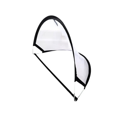 Portable 4FT Foldable Pop-up Football Goal Mini Soccer Training Equipment for Kids