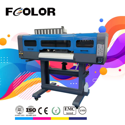 FCOLRO 8 Colors 60CM T-shirt Printing Machine Heat Transfer Larger DTF Printer with Three I3200 Print Heads