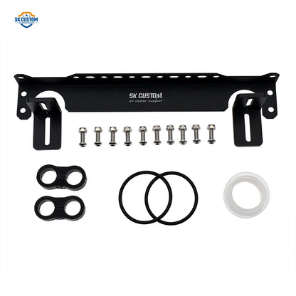 Engine Oil Cooler Kit For Honda Fit GK5 GE6 GE8 GD3 GR9 GS1 80 Oil Cooling Cooler