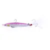 Wholesale Newup 8.2CM 42G Artificial Bait Hard Lead Slow Metal Jig Fishing Lure with 3D Eyes for Wholesale