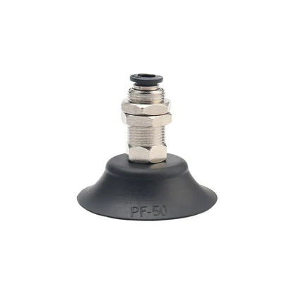 Mechanical Robot Arm Silicone  Rubber Industrial Sucker Vacuum Suction Cup Vacuum Pad With Mounting Holder Threaded Screw