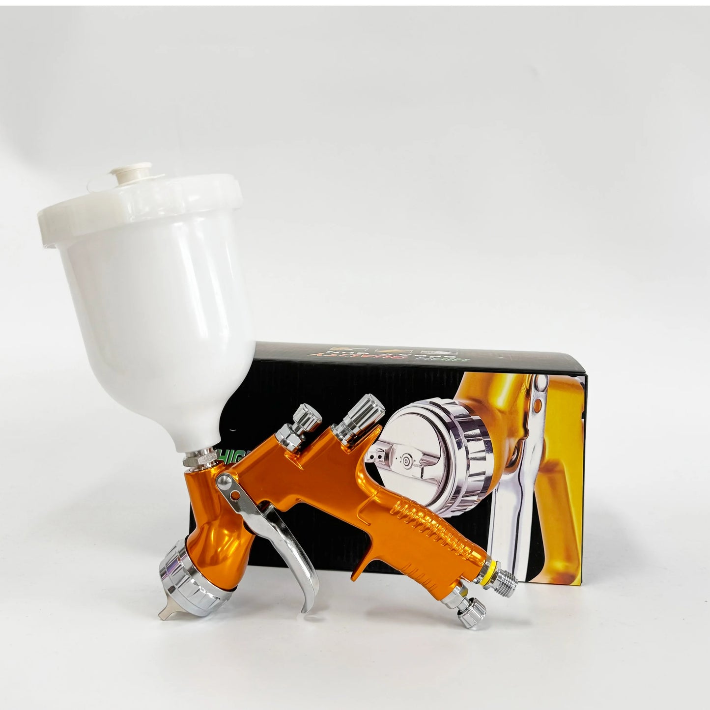 TTS Air Spray Gun for Car Detailing with 1.3/1.8mm Nozzle and 600ml Cup