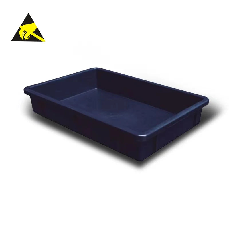 Time-Limited Colored Bins Small Case Storage Racks Anti Static Bag And Box Esd Container Tray