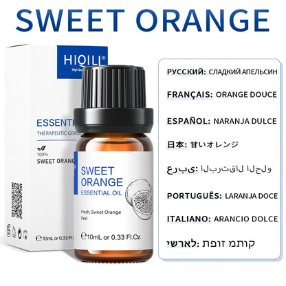 HIQILI Best Essential Oils ,100% Pure Nature for Aromatherapy | Humidifier, Massage,Diffuser, Skin & Hair Care,Perfume DIY-10ML