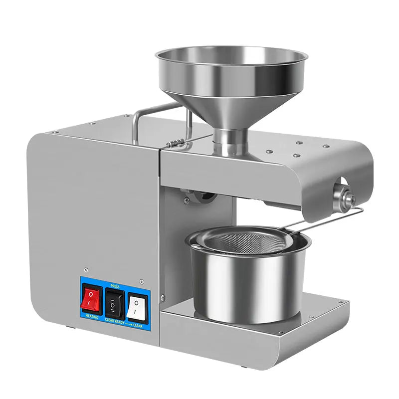 X8 Home Use Mini Oil Pressing Machine Sunflower Peanut Soybean Oil Extractor Vegetable Seeds Sesame Oil Press Machine