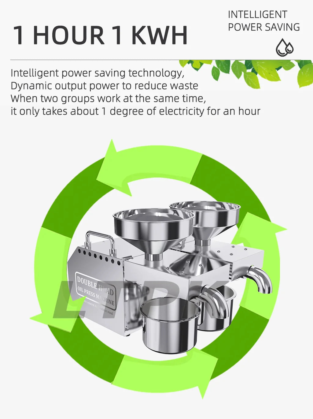 B02 Full Automatic Mini Small Household Home Use Oil Extraction Making Edible Olive Oil Press Machine