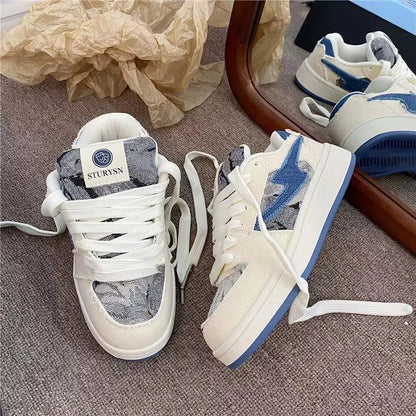 National Trend Niche Board Shoes Women Ins Trendy 2026 Spring Summer New Student Versatile Sports Casual Bread Shoes