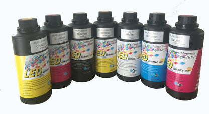 UV Ink ITINK for Ricoh G5 5S 6 Industrial Printhead URPH3 LED UV INK Hard Neutral Flexible Ink