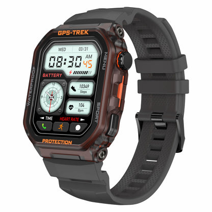 2024 FT61 Smart Watch for Men BT Call Health Monitoring 1.75inch Screen IP68 Waterproof GPS Positioning Sport Smartwatch